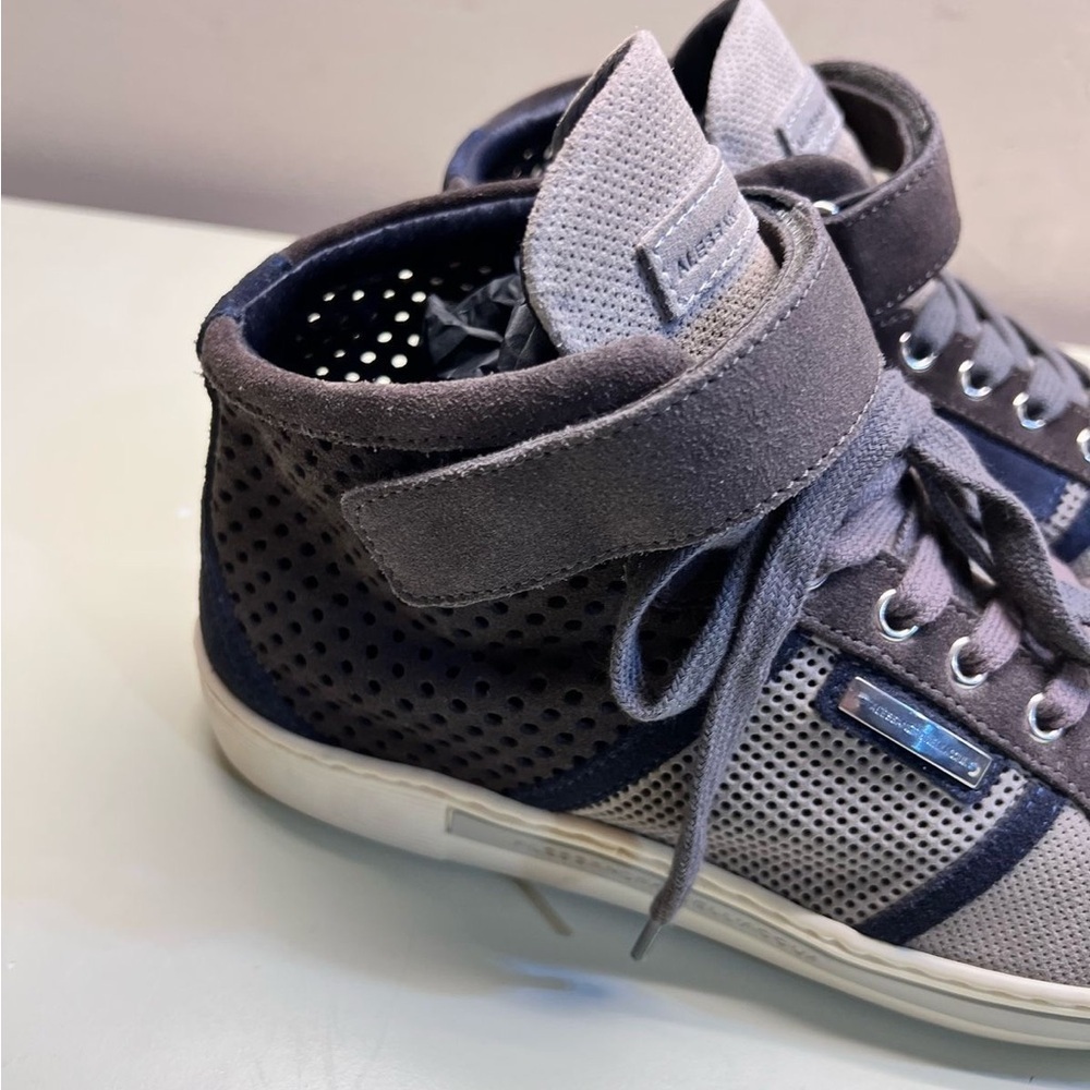 Alessandro Dell'Acqua Gray and Black Sneakers - Picture 4 of 11